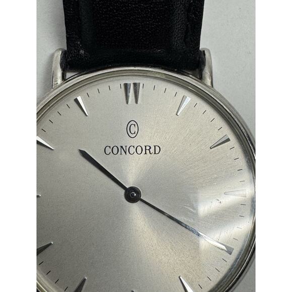 VINTAGE Concord Bennington Quartz Steel 14.G1.1890 Men's Watches Made in Swiss - Picture 4 of 12